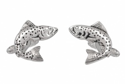 Salmon Fish Cufflinks